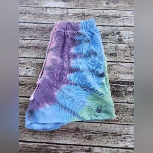 VS PINK Tie Dye Lounge Shorts Women's Size Medium